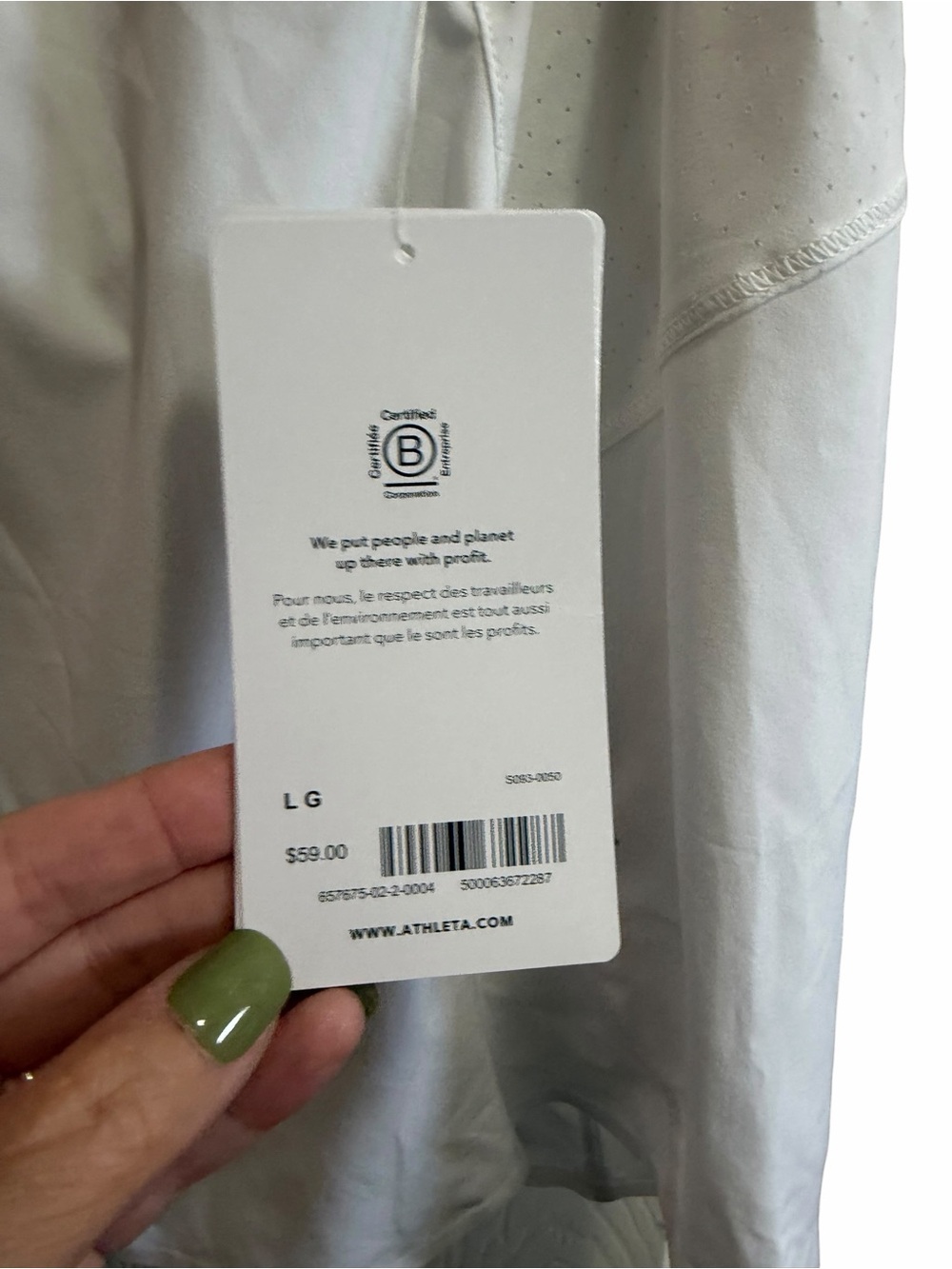 Athleta Run with it skort 16’’ size large NWT - Picture 3 of 7